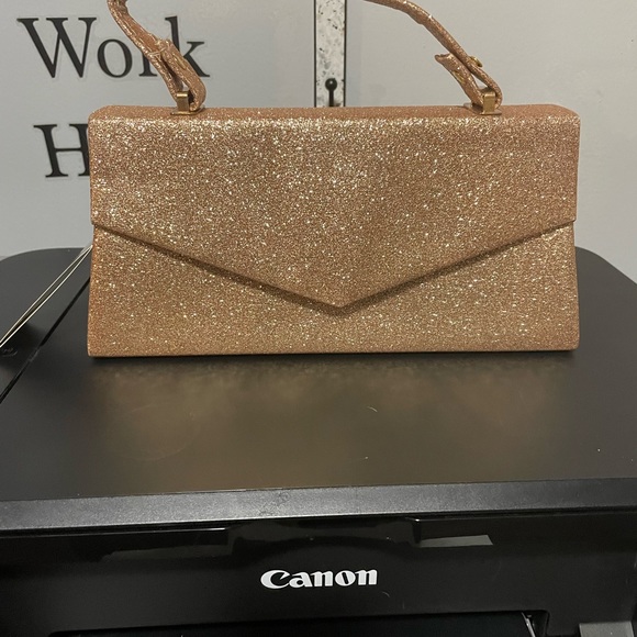 Beautiful Rose Gold Mini Handbag - Picture 2 of 6